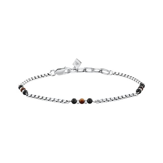 Bracciale Morellato Uomo Terra in Acciaio Pietre dure S1757 - S1757